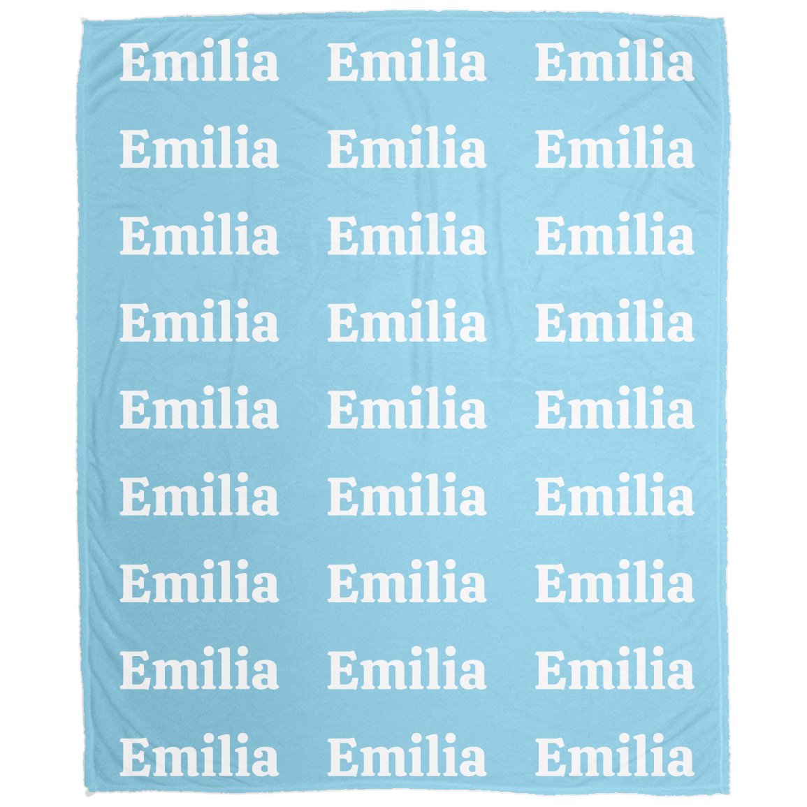 Personalized Custom Name Cozy Plush Fleece Blanket – Perfect Gift