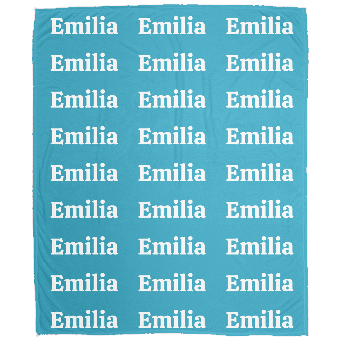 Personalized Custom Name Cozy Plush Fleece Blanket – Perfect Gift