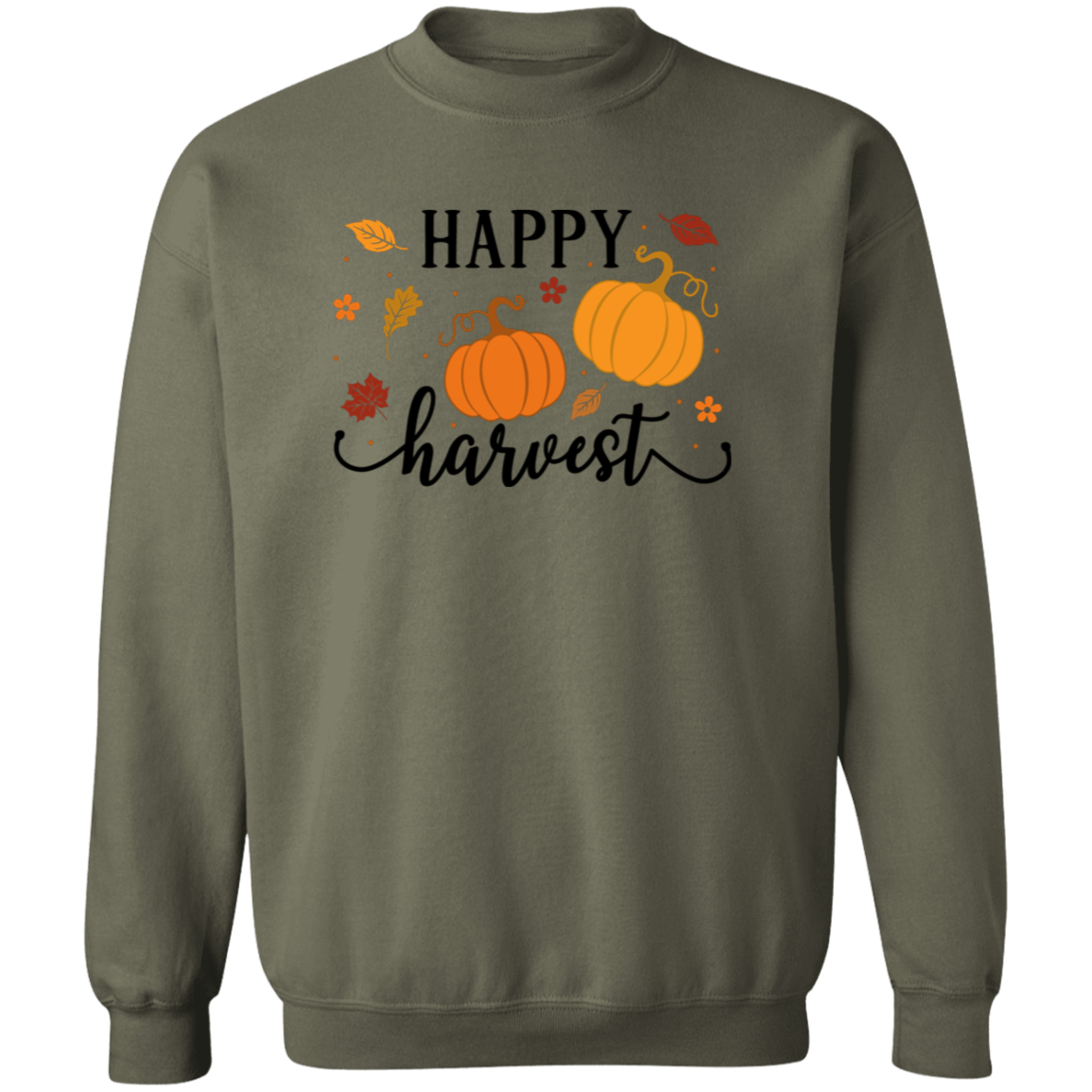 Happy Harvest Sweatshirt – Cozy Fall Style for the Season