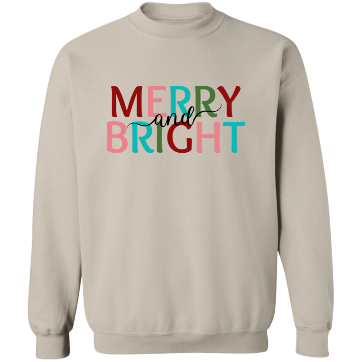 Christmas Merry & Bright Unisex Sweatshirt