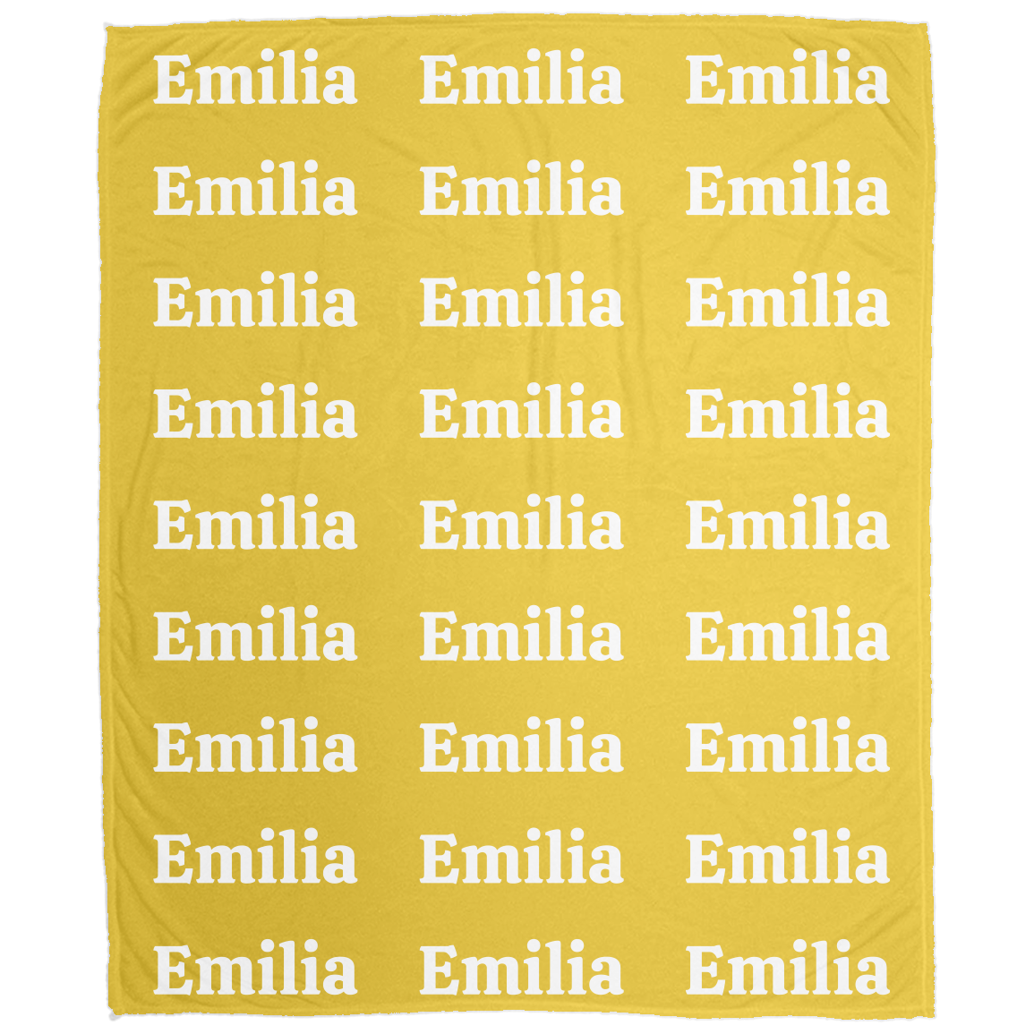 Personalized Custom Name Cozy Plush Fleece Blanket – Perfect Gift