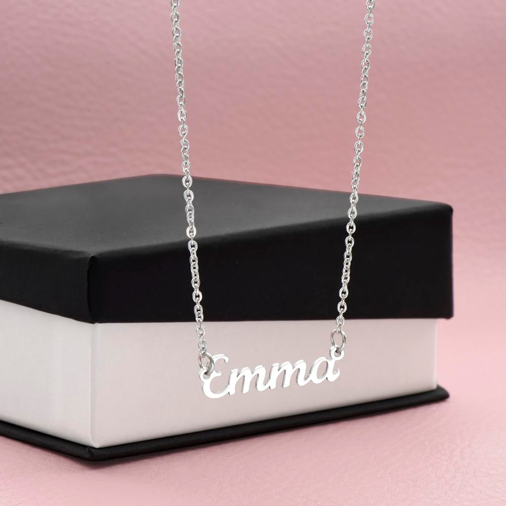 My Badass Daughter Custom Name Necklace – Personalized Gift