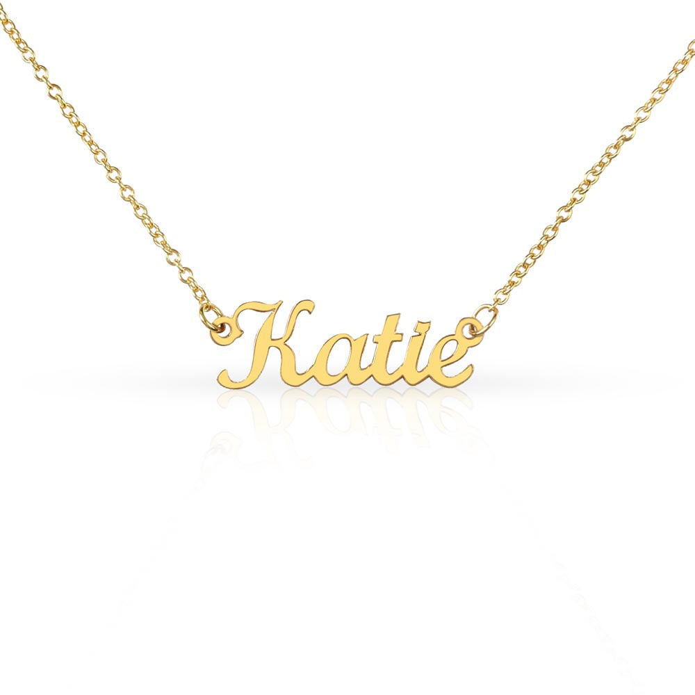 My Badass Daughter Custom Name Necklace – Personalized Gift