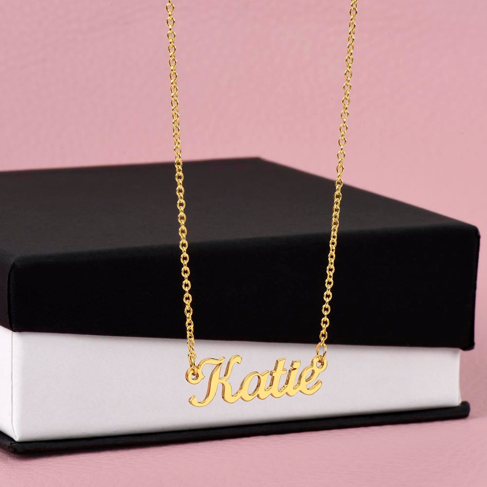 My Badass Daughter Custom Name Necklace – Personalized Gift